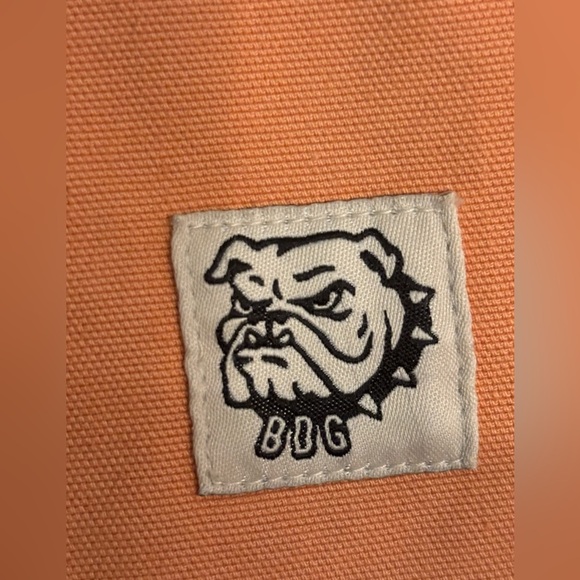 BDG Urban Outfitters Womens High Rise Wide Leg Orange Cuffed Ombré Shorts Sz Med - Picture 5 of 10